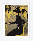 Le Divan Japonais  (Framed) -  Henri de Toulouse Lautrec - McGaw Graphics