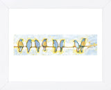 Eight Little Bluebirds (Framed) -  Jennifer Lommers - McGaw Graphics