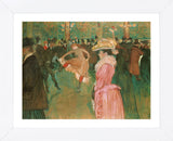 At the Moulin Rouge: The Dance, 1890 (Framed) -  Henri de Toulouse Lautrec - McGaw Graphics