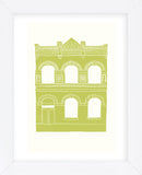 Williamsburg Building 6 (Lorimer below Grand Ave.) (Framed) -  live from bklyn - McGaw Graphics