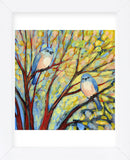 Two Bluebirds (Framed) -  Jennifer Lommers - McGaw Graphics