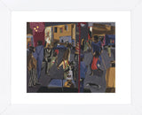 Fulton and Nostrand, 1958 (Framed) -  Jacob Lawrence - McGaw Graphics