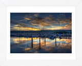 Seneca Lake Sunrise (Framed) -  Robert Lott - McGaw Graphics