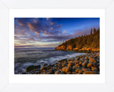 Sunrise on Otter Cliffs #4 (Framed) -  Robert Lott - McGaw Graphics