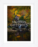 Glade Creek Mill (Framed) -  Robert Lott - McGaw Graphics