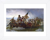 Washington Crossing the Delaware (cropped) (Framed) -  Emanuel Gottlieb Leutze - McGaw Graphics