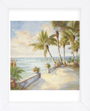 Seaside Stroll  (Framed) -  Marc Lucien - McGaw Graphics