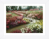 Monet‚Äôs Flower Garden (Framed) -  Zhen-Huan Lu - McGaw Graphics