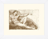 Creation of Adam (Adam detail)   (Framed) -  Michelangelo - McGaw Graphics