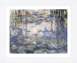 Water Lilies and Willow Branches  (Framed) -  Claude Monet - McGaw Graphics