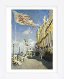 Hotel des Roches Noires, Trouville.  1870  (Framed) -  Claude Monet - McGaw Graphics