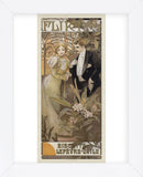 Flirt, 1899 (Framed) -  Alphonse Mucha - McGaw Graphics