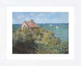 Fisherman's Cottage on the Cliffs at Varengeville, 1882  (Framed) -  Claude Monet - McGaw Graphics