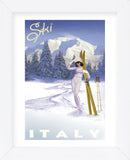 Ski Italy  (Framed) -  Kem McNair - McGaw Graphics