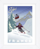 Ski France  (Framed) -  Kem McNair - McGaw Graphics