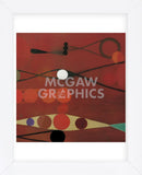 Red Seed #34  (Framed) -  Bill Mead - McGaw Graphics