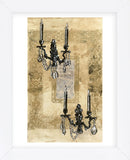 Brocade Sconces  (Framed) -  Pyper Morgan - McGaw Graphics