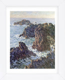 Rock Points at Belle-Ile, 1886 (Framed) -  Claude Monet - McGaw Graphics
