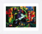 Abstract with Cattle (Framed) -  Franz Marc - McGaw Graphics