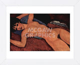 Nude (Framed) -  Amedeo Modigliani - McGaw Graphics