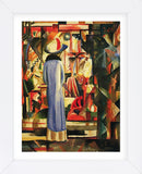 Large Bright Showcase (Framed) -  August Macke - McGaw Graphics