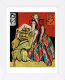 Two Young Women, the Yellow Dress and the Scottish Dress, 1941 (Framed) -  Henri Matisse - McGaw Graphics