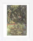 Water Lily Pond, 1918  (Framed) -  Claude Monet - McGaw Graphics