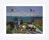 Jardin a_ Sainte-Adresse, 1866/1867 (Framed) -  Claude Monet - McGaw Graphics