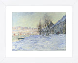 Lavacourt, under Snow, ca. 1878-1881 (Framed) -  Claude Monet - McGaw Graphics