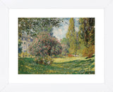 Parc Monceau, 1876 (Framed) -  Claude Monet - McGaw Graphics