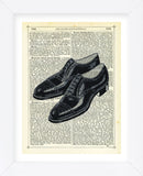 Mens Shoes (Framed) -  Marion McConaghie - McGaw Graphics