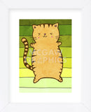 Sunbathing Cat (Framed) -  My Zoetrope - McGaw Graphics