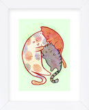 Cuddling Cats (Framed) -  My Zoetrope - McGaw Graphics