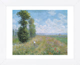 Meadow with Poplars, about 1875 (Framed) -  Claude Monet - McGaw Graphics