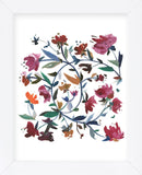 Nouveau Boheme - Folk Art Series No. 1 (Framed) -  Kiana Mosley - McGaw Graphics