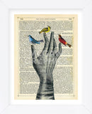 Bird in the Hand (Framed) -  Marion McConaghie - McGaw Graphics