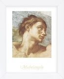 Sistine Chapel - Adam  (Framed) -  Michelangelo - McGaw Graphics