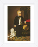 Boy with Dog (Framed) -  Charles Christian Nahl - McGaw Graphics