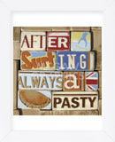 After Surfing Always a Pasty (Framed) -  Norfolk Boy - McGaw Graphics