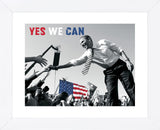 Barack Obama: Yes We Can (crowd) (Framed) -  Celebrity Photography - McGaw Graphics