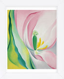 Pink Tulip, 1926 (Framed) -  Georgia O'Keeffe - McGaw Graphics