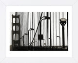 Golden Gate Bridge in Silhouette  (Framed) -  Christian Peacock - McGaw Graphics