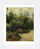 Corner of a Garden at the Hermitage, 1877 (Framed) -  Camille Pissarro - McGaw Graphics