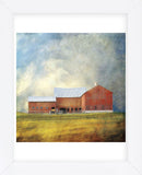 Vermont Red Barn (Framed) -  Dawne Polis - McGaw Graphics