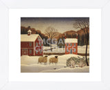Winter Sheep I (Framed) -  Diane Ulmer Pedersen - McGaw Graphics