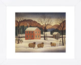 Winter Sheep II (Framed) -  Diane Ulmer Pedersen - McGaw Graphics