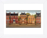Town Houses II (Framed) -  Diane Ulmer Pedersen - McGaw Graphics