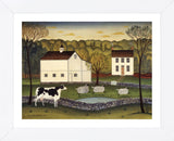 White Farm (Framed) -  Diane Ulmer Pedersen - McGaw Graphics