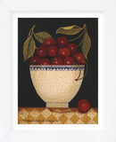 Cup O Cherries (Framed) -  Diane Ulmer Pedersen - McGaw Graphics