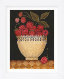 Cup O Raspberries (Framed) -  Diane Ulmer Pedersen - McGaw Graphics